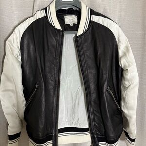 IRO Monochrome Leather Jacket